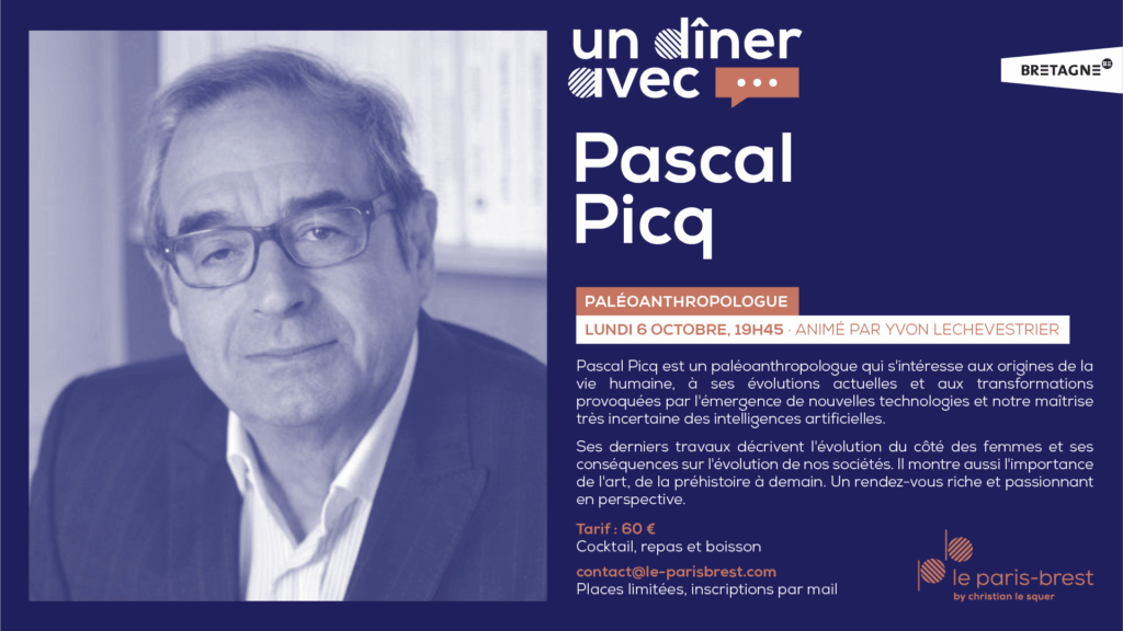 Un diner avec Pascal Picq au restaurant Le Paris-Brest by Christian Le Squer, en Gare de Rennes