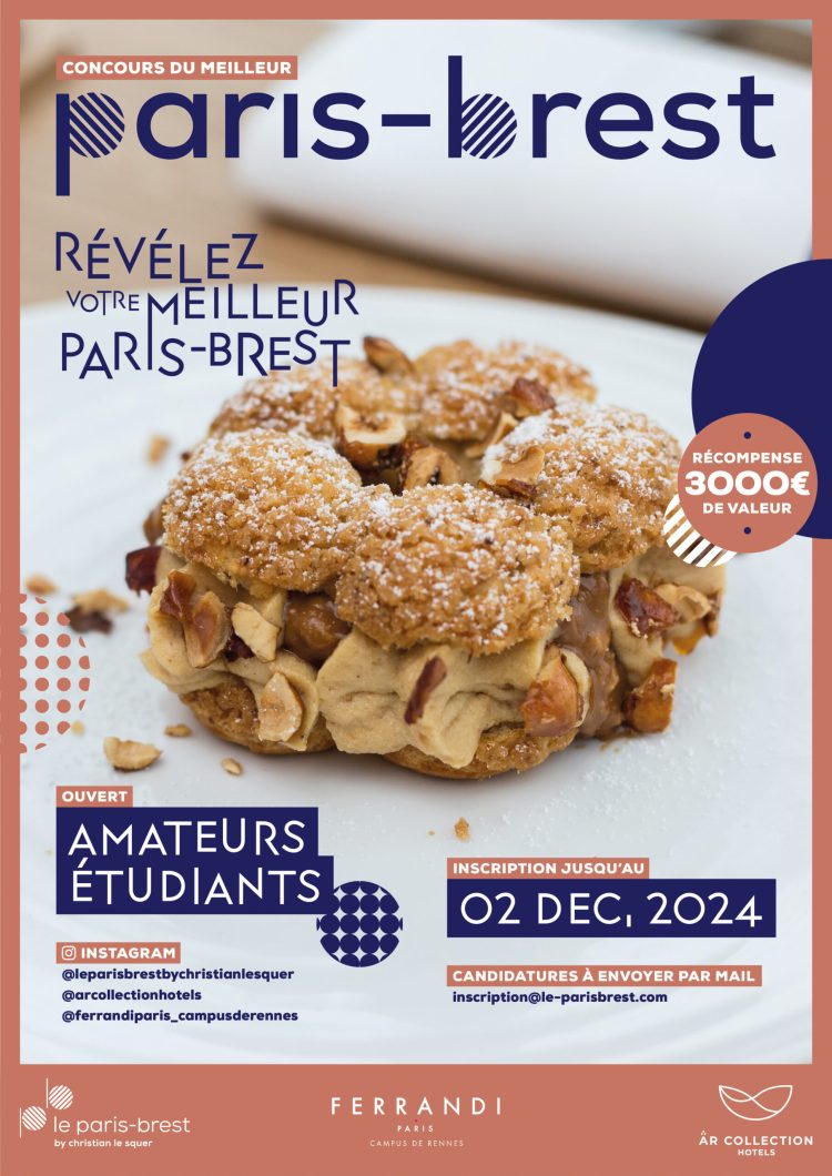 Affiche concours du Meilleur Paris-Brest 2025